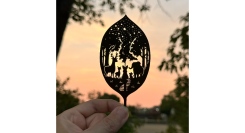 2025年3月〜8月に大好評を博した作品展が戻ってきました！リト＠葉っぱ切り絵展 in 横浜みなとみらい