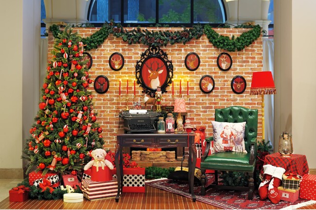 【ホテルオークラ東京ベイ】クリスマス期間限定のフォトスポット「サンタクロースの部屋」が11月4日より登場
