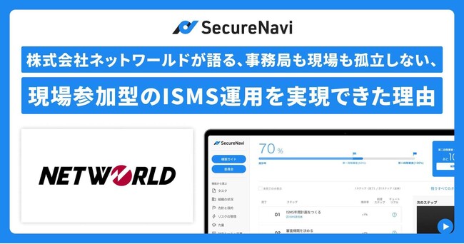 株式会社ネットワールドが語る、事務局も現場も孤立しない、現場参加型のISMS運用を実現できた理由。