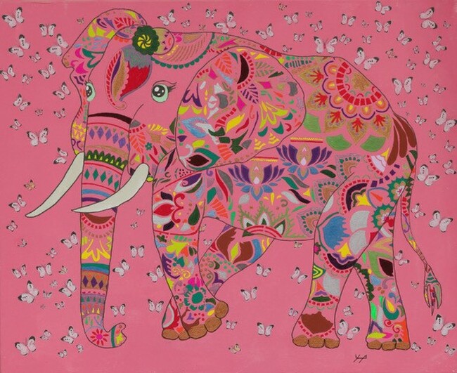 【西武渋谷店】～色彩の希望III～秋野暢子と希望の輪展 開催