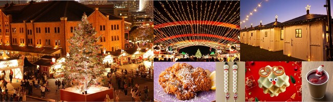 『Christmas Market in 横浜赤レンガ倉庫』詳細決定！“本物のサンタ”との記念撮影やクリスマスの思い出を“その場で”送れる特別企画実施 横浜の夜を照らす光の演出で煌びやかなクリスマスを