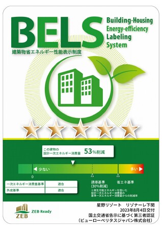【リゾナーレ下関】「ZEB Ready認証」と「CASBEE建築評価認証（Sランク）」、国内ホテル初の同時取得