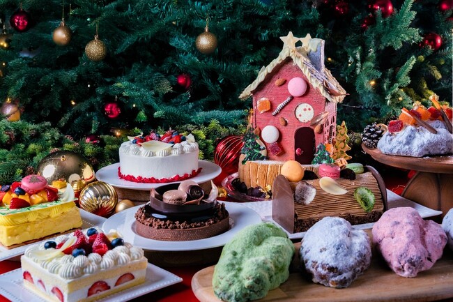 グランドプリンスホテル大阪ベイ2025年クリスマスケーキが発売開始夢が詰まった限定3台の「お菓子の家」から王道のショートケーキまで9種類をラインナップ
