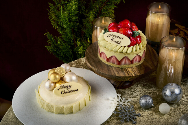 “ピスタチオ X いちご“クリスマスケーキ2025の予約受付を開始!