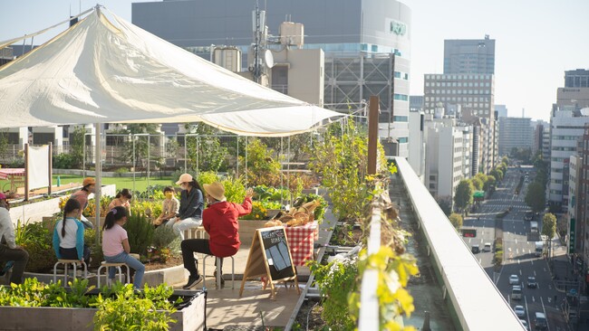 日本橋茅場町の屋上菜園Edible KAYABAEN（エディブル　カヤバエン）が第45回緑の都市賞「都市緑化機構会長賞」を受賞