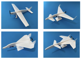 AIを取り入れて作った飛行機のサンプル