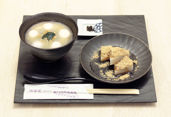 【亀戸天神前本店限定】冬の和スイーツ「柚子しるこ ミニくず餅付き」を2025年11月1日(土)より提供開始