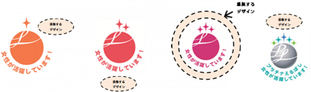 女性の健康支援に取り組む企業を認定するマーク「えるぼしプラス（仮称）」のデザインを募集します