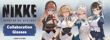 勝利の女神：NIKKE　コラボレーション眼鏡ラピモデル、アニスモデル、ネオンモデル、マリアンモデル2025年10月25日(土)より予約開始！