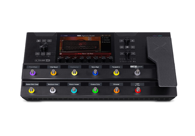 リアルなサウンドと高いレスポンス性能を実現するフラッグシップモデルが登場　Line 6 アンプ&エフェクト・プロセッサー『Helix Stadium XL Floor』