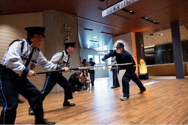 安全・安心で災害に強いまちづくりの実現にむけて　大規模複合ビルにおける、凶悪犯罪対策訓練を実施