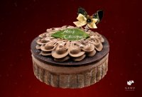 信州のご当地チョコレート専門店にてクリスマスを華やかに彩る“パール輝く”2025年クリスマスケーキを発売～チョコレート専門店が贈る濃厚ザッハトルテ～
