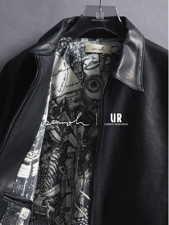 【semoh × URBAN RESEARCH】内側にアートを宿す、特別なレザージャケットが登場