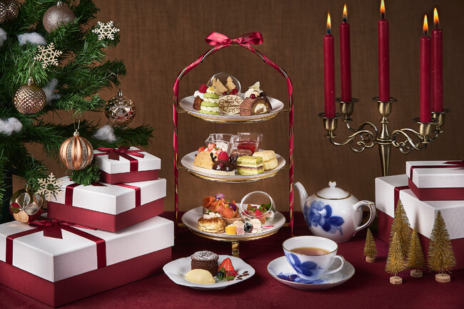 【ウェスティン都ホテル京都】「クリスマスアフタヌーンティー」12月1日（月）より提供開始 聖夜のモチーフが彩る、華やかなホリデーティータイムを