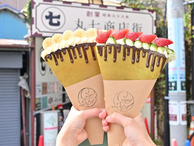 「クレープとエスプレッソと」の“ 抹茶クレープ専門店 ”が関東初登場!