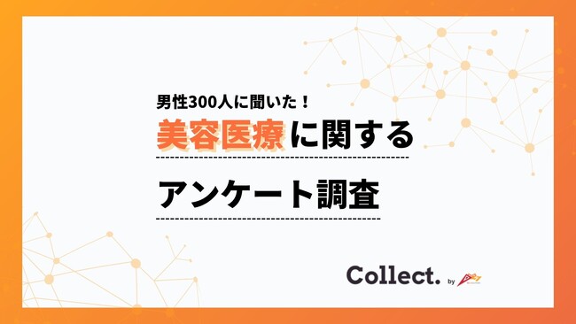 男性の美容医療への印象「62%がポジティブ」-20代77%に対し50代以上33%で世代間ギャップが明らかに【collect.（コレクト）】