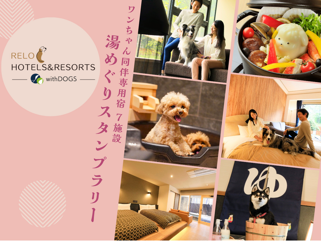 愛犬と一緒に“湯めぐりスタンプラリー”を愉しもう！熱海や箱根含む7施設にてキャンペーン開催｜2025年11月17日～