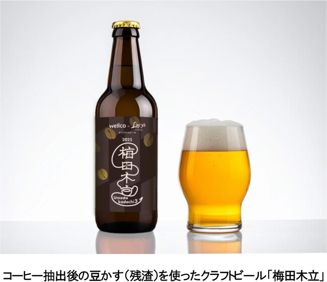 アップサイクルビール「梅田木立」を大阪梅田ツインタワーズ・サウスに入居企業従業員に限定提供