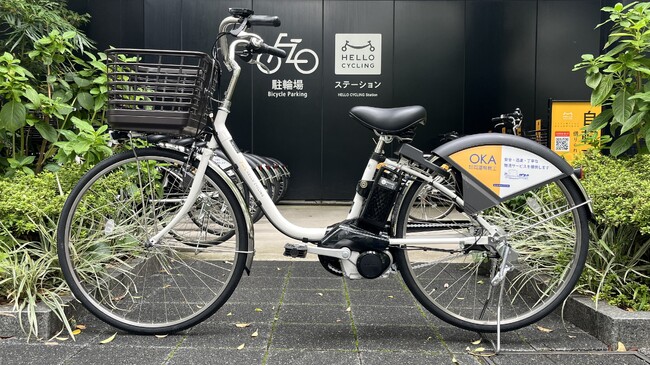 岡運輸機工がシェアサイクルサービス「HELLO CYCLING」へ電動アシスト自転車を導入