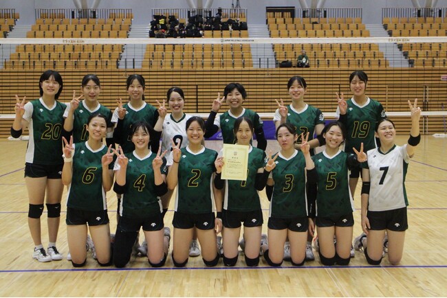 【新潟医療福祉大学】女子バレーボール部、天皇杯・皇后杯ファイナルラウンド出場決定！ 北信越ブロック代表として１２月の全国舞台に挑む！