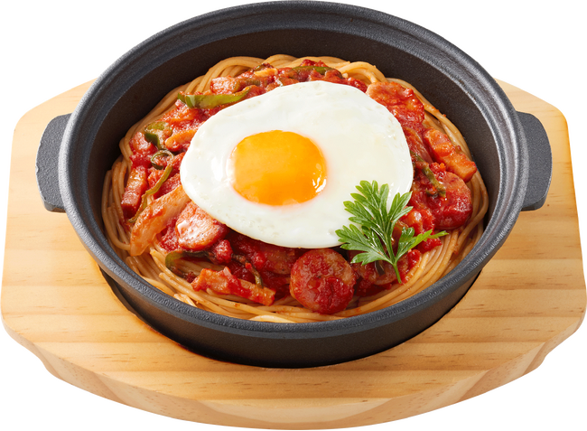 【ジョリーパスタ】ついにきた、カニの季節！“鉄板パスタ”フェア第2弾「“鉄板パスタ” ずわい蟹と赤エビのトマトクリームソース」発売