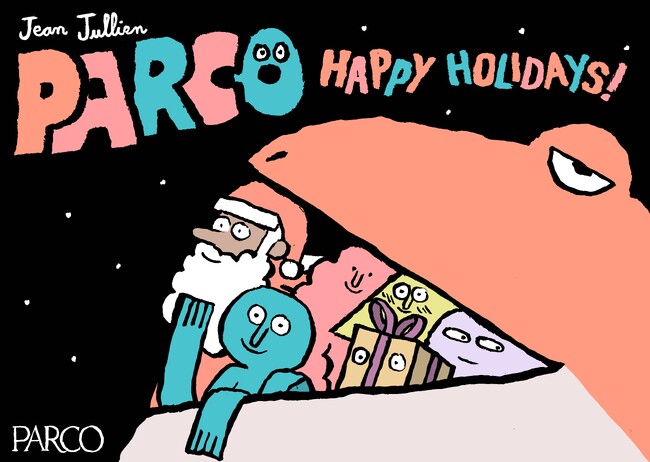 フランス人アーティストJean Jullien(ジャン・ジュリアン)とタイアップした「PARCO HAPPY HOLIDAYSキャンペーン」が10月30日（木）より公開！