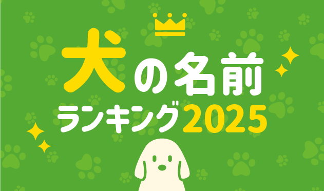 第21回 犬の名前ランキング2025発表！