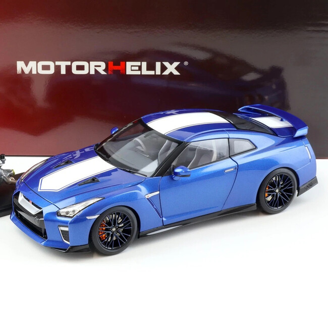日産 GT-R (R35) ワンガンブルーの 1/18 スケールミニカーが CAMSHOP.JP で販売開始！