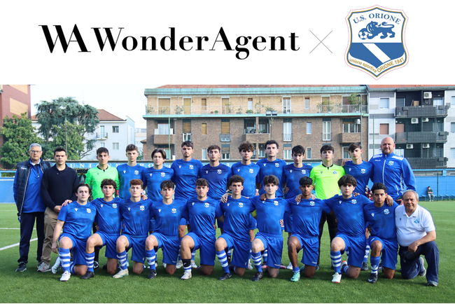 WonderAgent、イタリアのサッカークラブ「US Orione ASD」とメディアパートナー締結