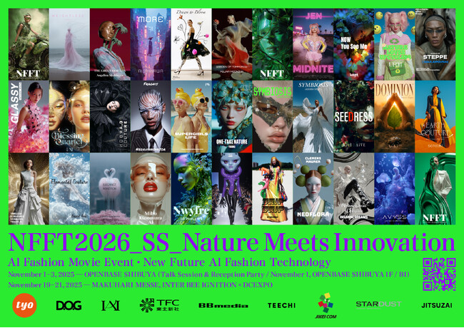 TEECHI、「NFFT2026_SS_Nature Meets Innovation」AI Fashion Movie展に協賛。生成AIを活用したプロダクトデザインを展示。