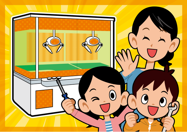 クレーンゲーム機の仕組みを見てみよう！ワークショップコレクションinやまぐちにてイベント開催