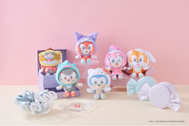 悶絶級の可愛さで、ファンを虜に！『SONIC&FRIENDS Sanrio characters(サンリオキャラクターズ)』コラボ商品2025年11月7日（金）発売！