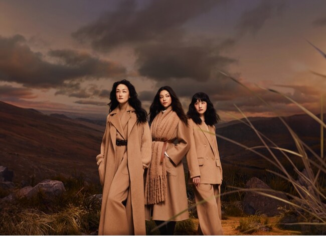 マックスマーラ, 冨永愛、新井貴子、美佳を起用した「THE CAMEL, timeless」キャンペーンビジュアルを公開
