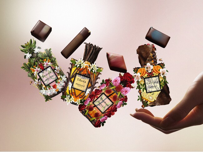 【エスコヤマ】2026年バレンタインに向けた1作目！香水にオマージュを捧げたボンボンショコラ