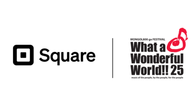Square、「MONGOL800 ga FESTIVAL What a Wonderful World!! 25」にキャッシュレスの革新を