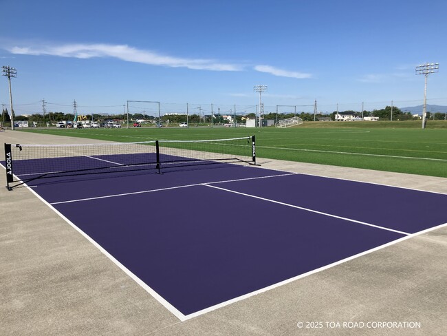 日本サッカー協会公認の熊本県フットボールセンターにピックルボール専用コートが誕生！