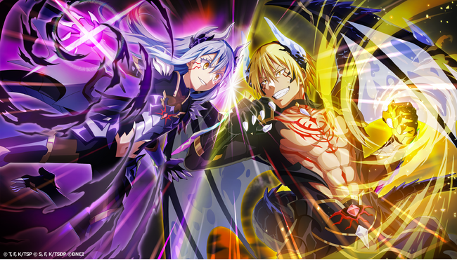 『まおりゅう』はついに4周年！エミルス、ヴェルドラが新登場！エミルスはみっつばー先生の描き下ろし！10連全部 極★5確定チケットがもらえるログインボーナス開催！リムルが暴走！？４周年イベントも開催中！