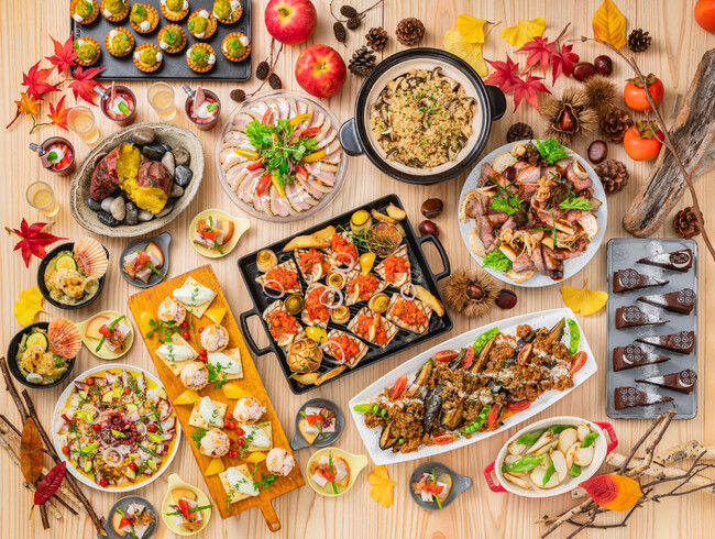 【シェラトングランドホテル広島】ブッフェレストラン「ブリッジ」にて「ジャパンフェア～秋の味覚～」開催