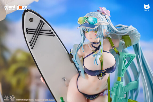 『ドールズフロントライン2』より、「クルカイ 蔚藍軌跡ver.」フィギュアが登場。あみあみにて予約受付中。