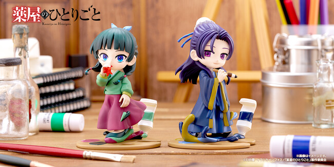 【本日発売！】TVアニメ『薬屋のひとりごと』のキャラクターたちがオープンフィギュアシリーズ【PalVerse Pale.】に登場！