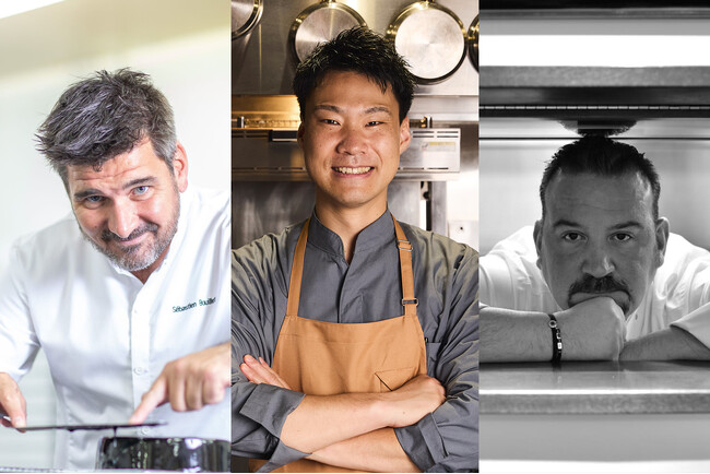 白金高輪「Sillage」11月特別企画：リヨンの巨匠たちとの饗宴と、酒蔵の代表を招いての日本酒ペアリングの二夜を開催！12月からは冬メニューもスタート