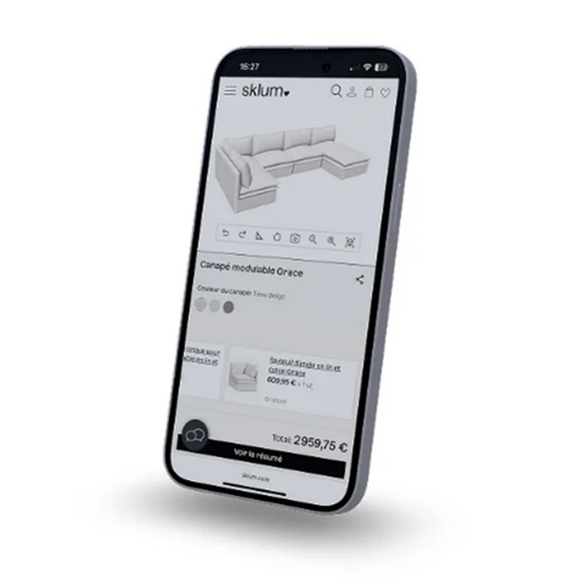 Sklum、オンライン家具購入体験の革新を目指し、ダッソー・システムズの「HomeByMeプロダクトコンフィギュレーター」を採用