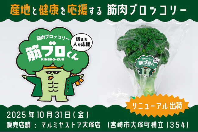 筋肉ブロッコリー 2025 リニューアル&出荷開始
