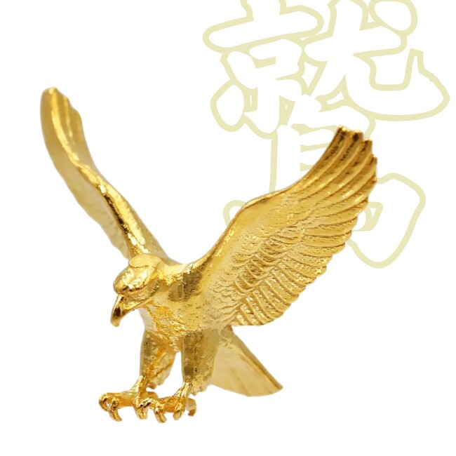 【新商品】天空を翔ける黄金の翼──純金ブランド「JUNGOLD」から「純金の鷲」登場。