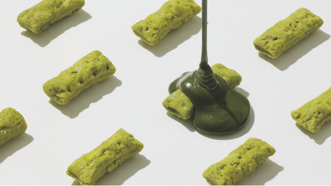 お茶っ葉（パ）みたいな“お茶っパイ”登場！「みじかめこねり　西尾の抹茶」