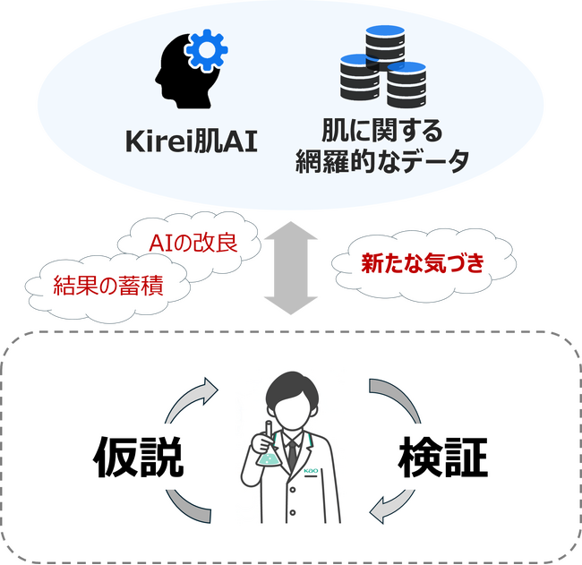 顔画像から肌の特徴を高精度に推定する「Kirei肌AI」の機能を拡充　データ起点の新たなモノづくりで化粧品開発のDXを加速