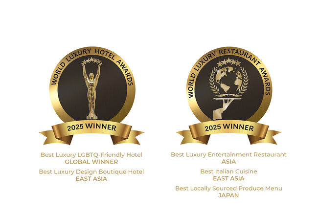 HOTEL GROOVE SHINJUKU, A PARK ROYAL Hotel、World Luxury Awards 2025において、ホテル・レストランの各部門で初受賞