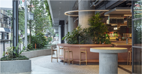 【玉川高島屋S.C.】西館ストリート／フードコート「P.」2025年度グッドデザイン金賞を受賞しました！