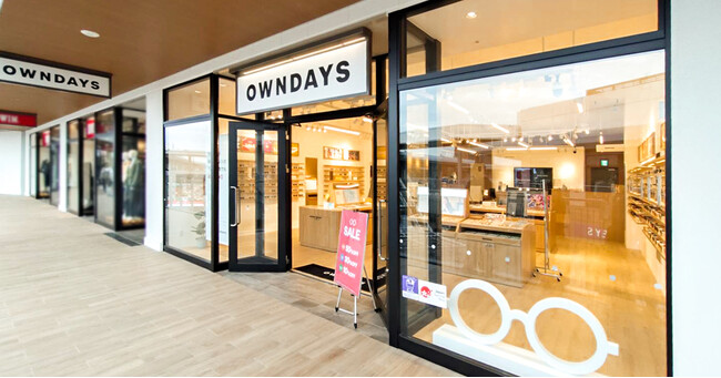 【OWNDAYS | オンデーズ 】愛知県初のアウトレット「三井アウトレットパーク 岡崎」に11月4日オープン！最大50％OFFの特別価格でご提供！