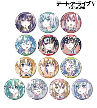アニメ「デート・ア・ライブV」のトレーディング Ani-Art 第2弾 グリッター缶バッジなどの受注を開始！！アニメ・漫画のオリジナルグッズを販売する「AMNIBUS」にて